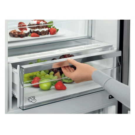 AEG ORC8M361EL Ψυγειοκαταψύκτης 201cm Μαύρο